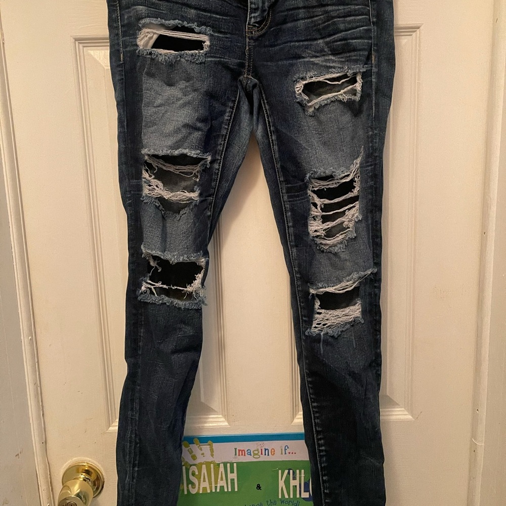 American eagle super low jegging  6 short